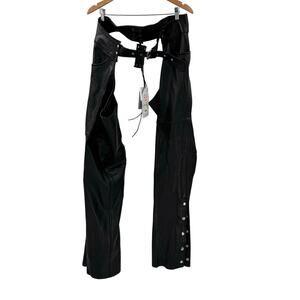 NWT Sh1101 Tall leather chaps Milwaukee leather